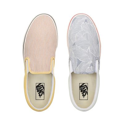 Vans Mismatch Classic Slip-On - Erkek Slip-On Ayakkabı (Çizgili)